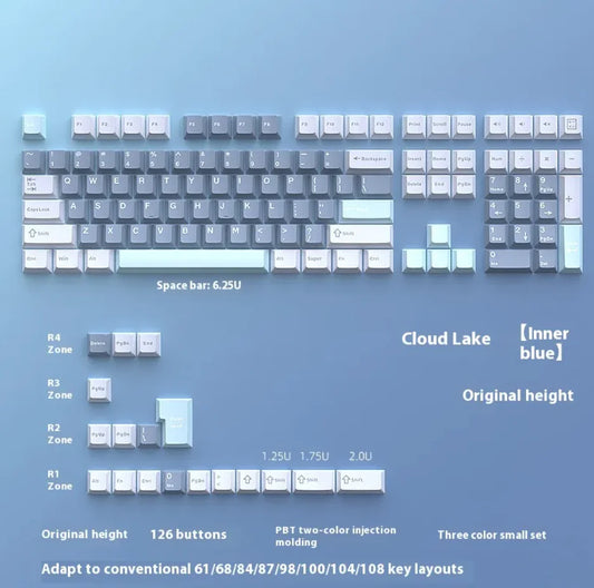 Dual-Tone Mechanical Keyboard Keycap Set