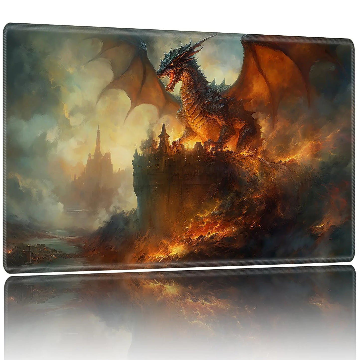 Playmat for MTGGame Mat 24 x 14 inches