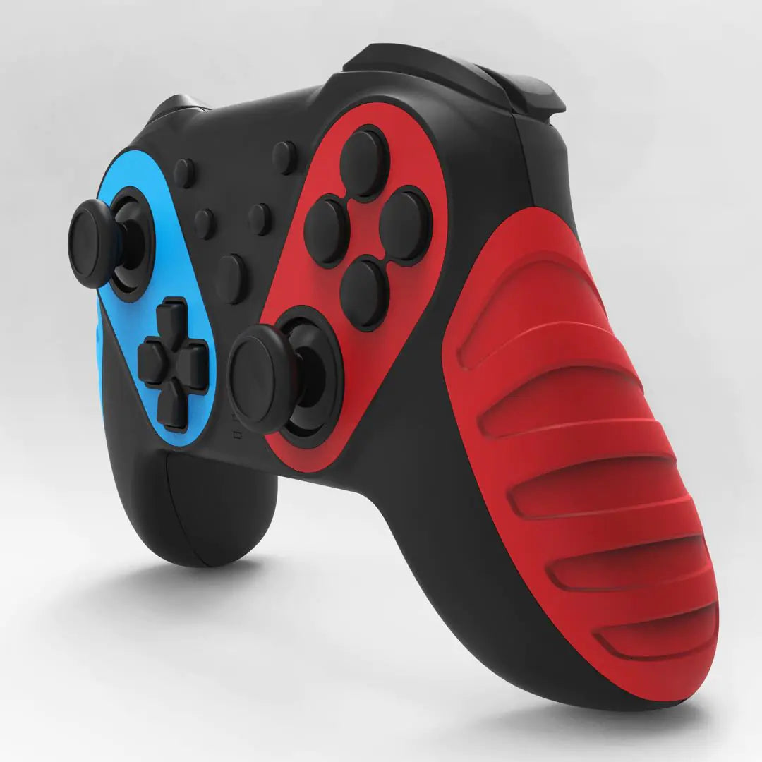 Red and Blue Wireless Bluetooth Game Controller