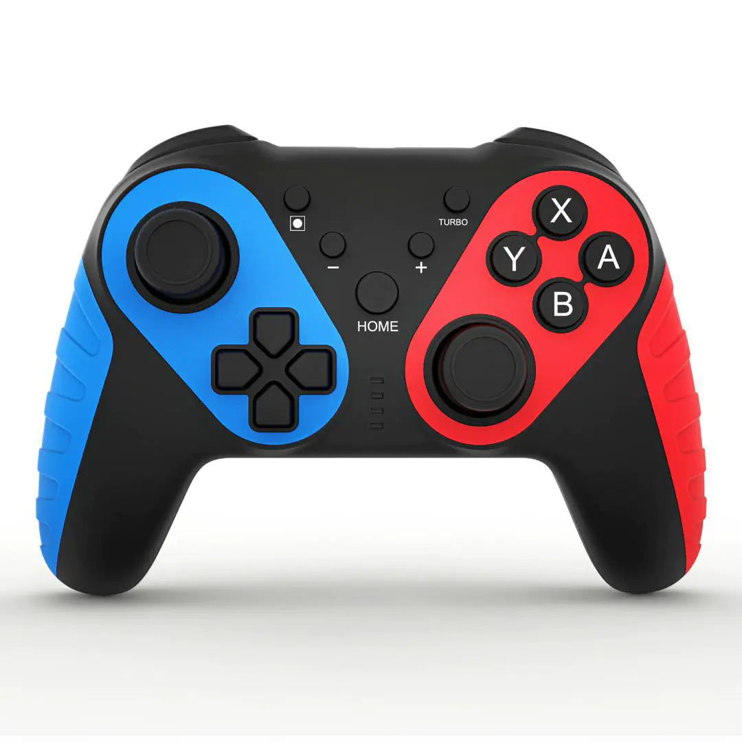 Red and Blue Wireless Bluetooth Game Controller