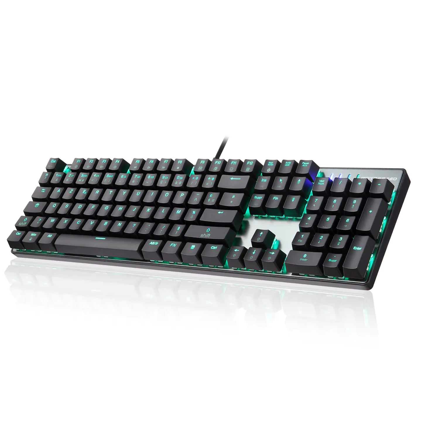 Dual Language Mechanical Blue Switch Keyboard CK104
